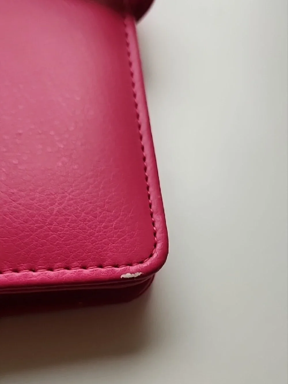 Happy Planner Pink Faux Leather 'Hustle' Organizer with Snap Closure